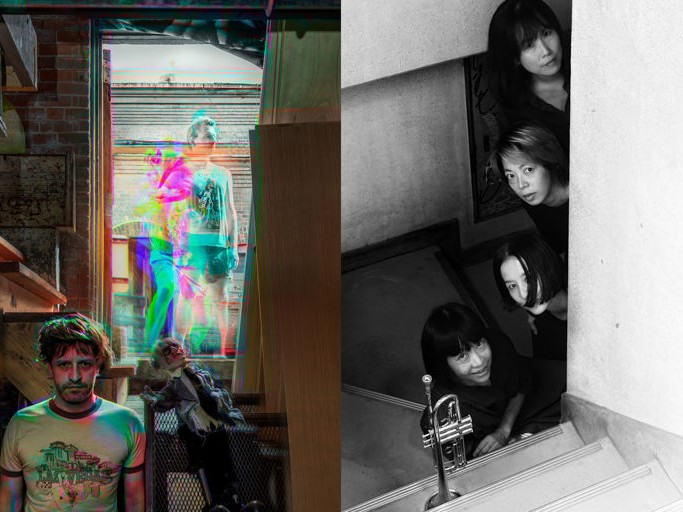 ノイズロックの巨星が激突！Lightning Bolt × OOIOOのスプリットLPがリリース。鉄製ガムランと轟音の共鳴